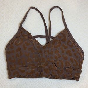 Balance Athletica Lux Form Bra - Panther Earth